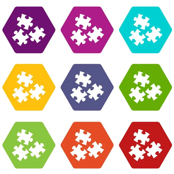 Simge kümesi renk altı yüzlü bulmaca