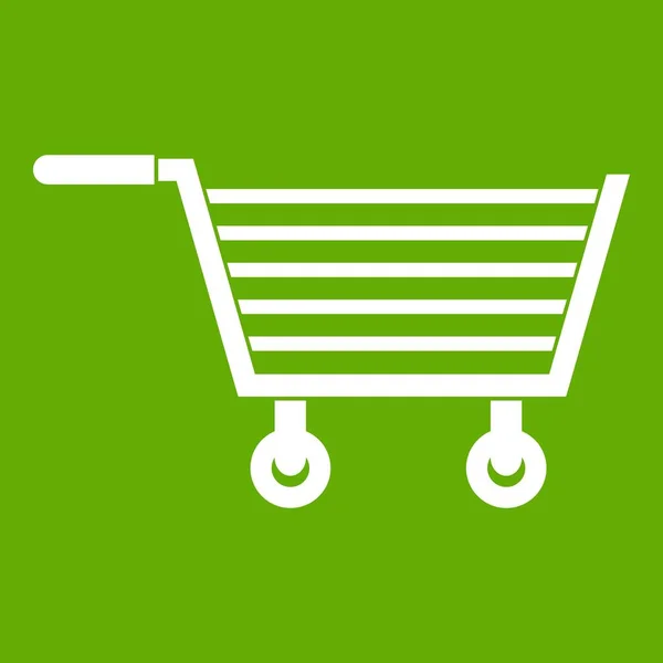 Online-Shopping-Symbol grün — Stockvektor