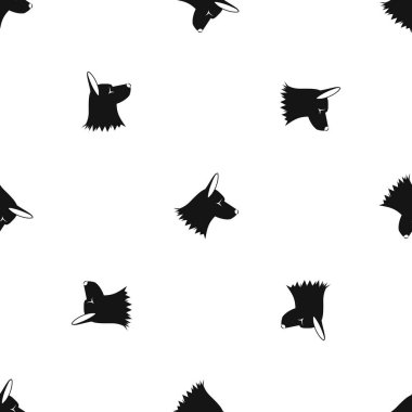 Collie köpek desen sorunsuz siyah