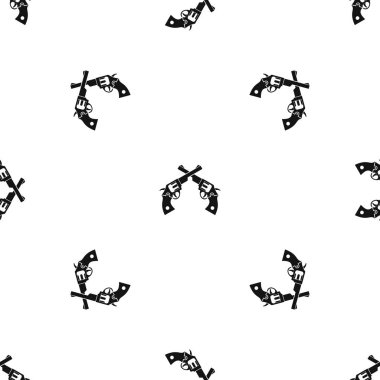 Revolverler desen sorunsuz siyah