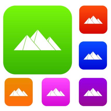 Piramitler koleksiyonu ayarla