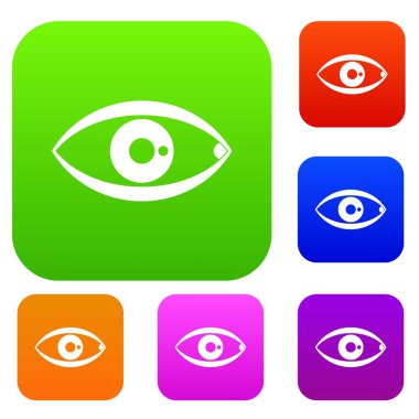 İnsan gözü koleksiyonu ayarla