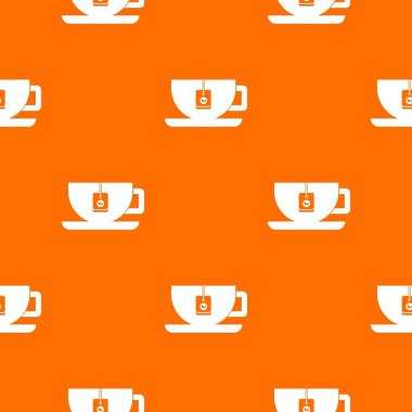 Çay çay poşeti desenli sorunsuz