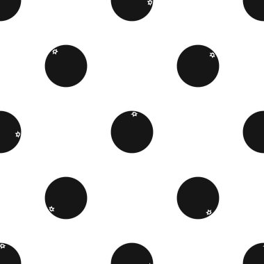 Mandalina desen sorunsuz siyah