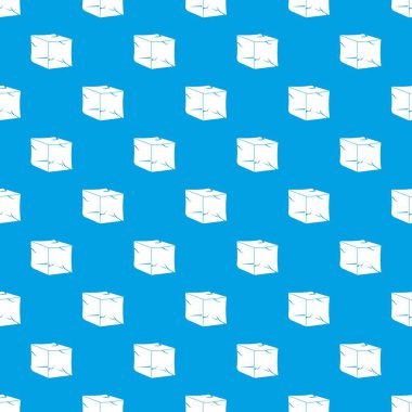 Buz desen kesintisiz mavi