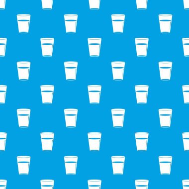 Cam su desen kesintisiz mavi