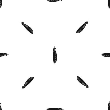 Taze bezelye desen sorunsuz siyah