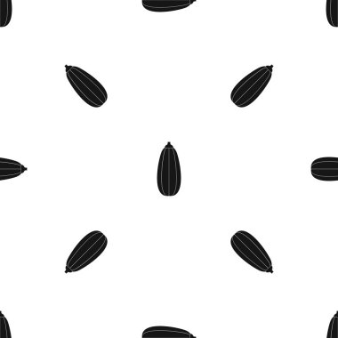 Kabak sebze desen sorunsuz siyah