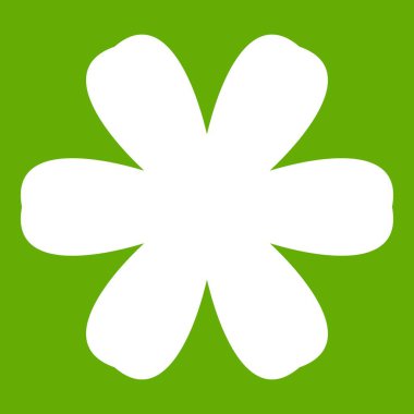 Çiçek simgesi yeşil