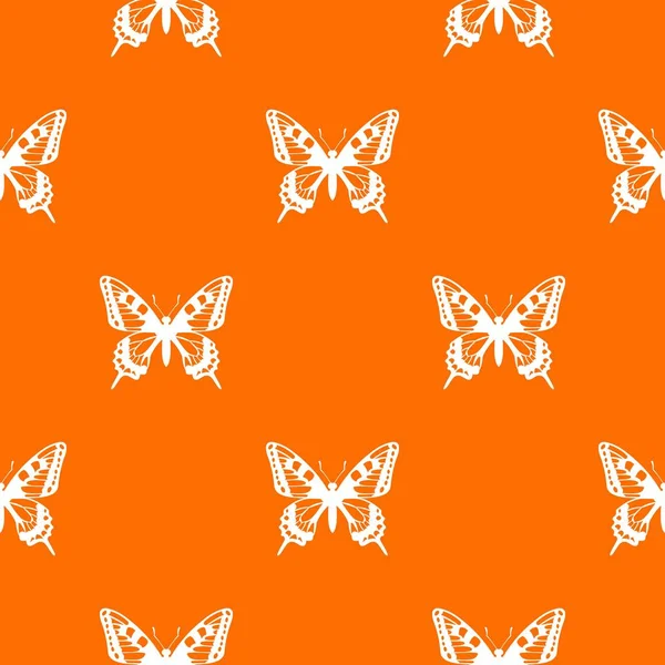 Patrón de mariposa sin costura — Vector de stock