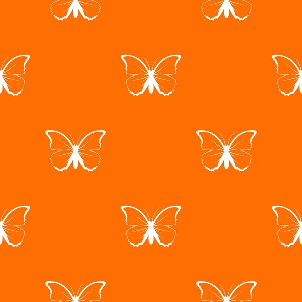 Patrón de mariposa sin costura — Vector de stock