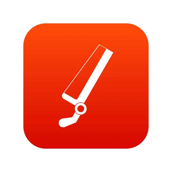 Surgical saw icon digital red — Stock Vector