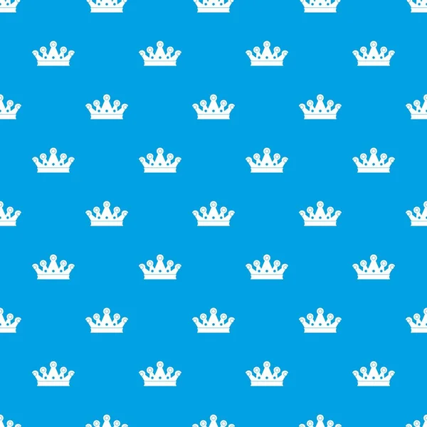Royal crown desen kesintisiz mavi