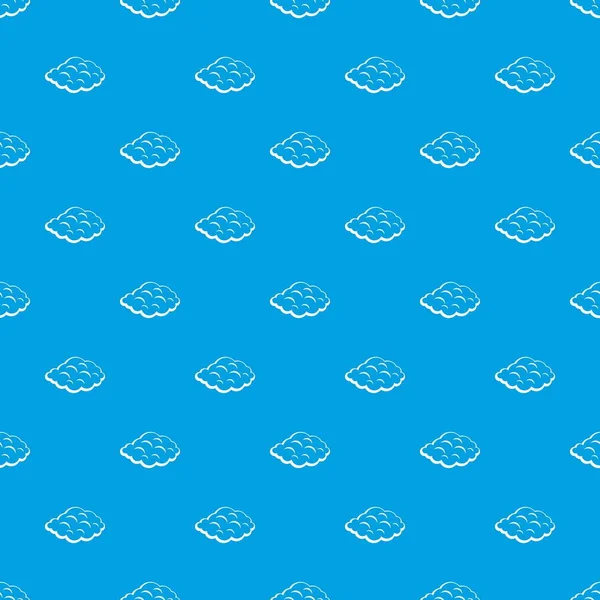 Küçük bulut deseni kesintisiz mavi