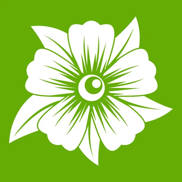 Çiçek simgesi yeşil