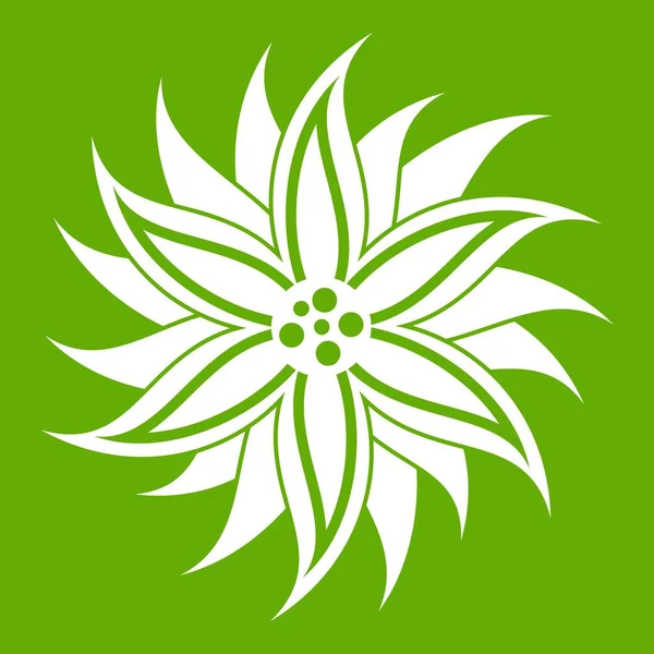 Çiçek simgesi yeşil