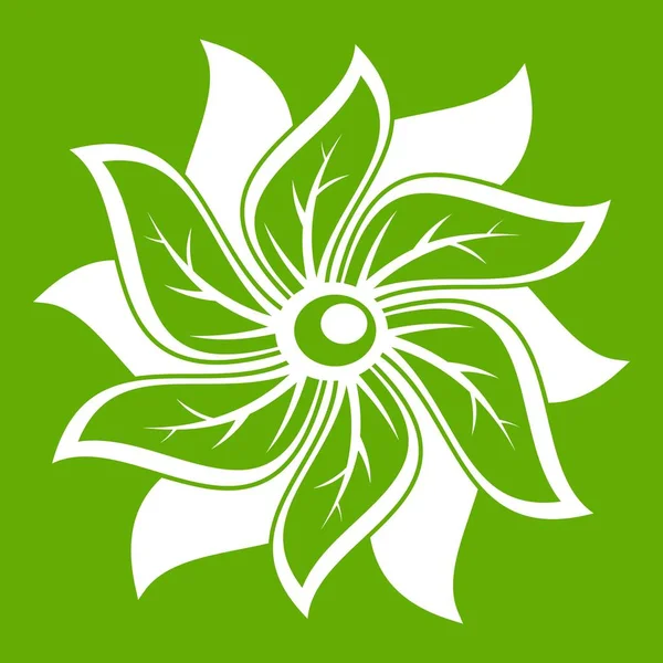 Çiçek simgesi yeşil