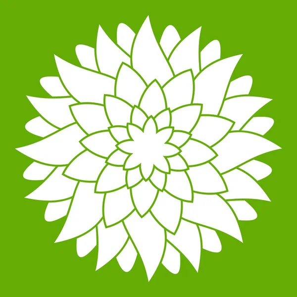Çiçek simgesi yeşil