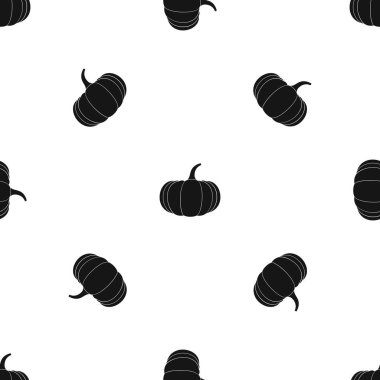 Olgun kabak desen sorunsuz siyah