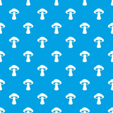 Borulu mantar deseni kesintisiz mavi