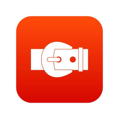 Toka simgesi dijital kırmızı