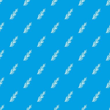 Biberiye baharat desen kesintisiz mavi