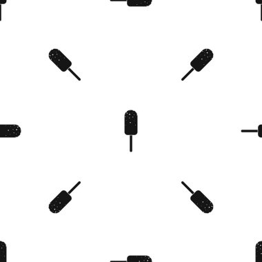 Dondurma desen sorunsuz siyah