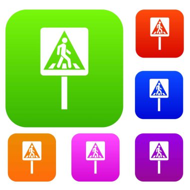 Yaya işareti koleksiyonu ayarla