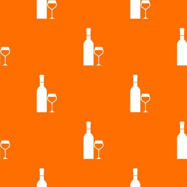 Cam ve şişe şarap desen sorunsuz