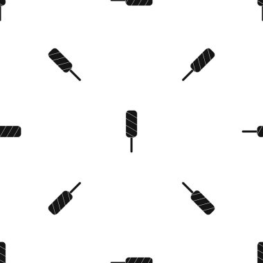 Dondurma desen sorunsuz siyah