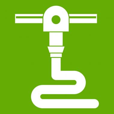 3D Yazıcı yazdırma simgesi yeşil