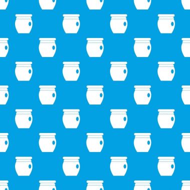 Tatlım banka desen kesintisiz mavi