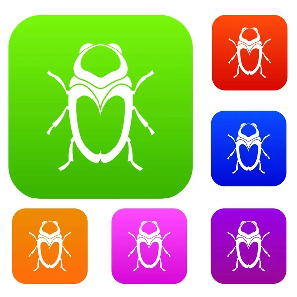 Bokböceği böceği koleksiyonu ayarla