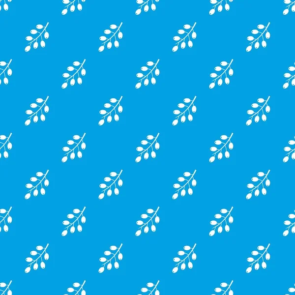 Kızamık şube desen kesintisiz mavi