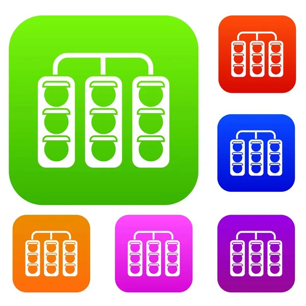 Trafik ışıkları koleksiyonu ayarla