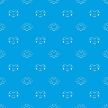 Bilgisayar iletim bilgi desen kesintisiz mavi