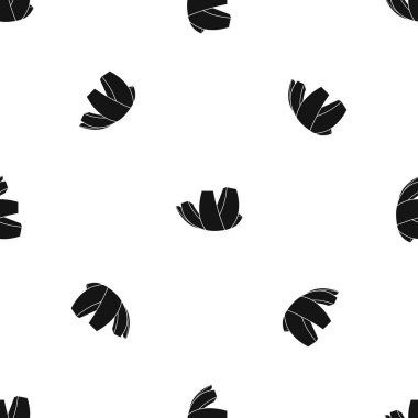 Singapur desen sorunsuz siyah Artscience Müzesi