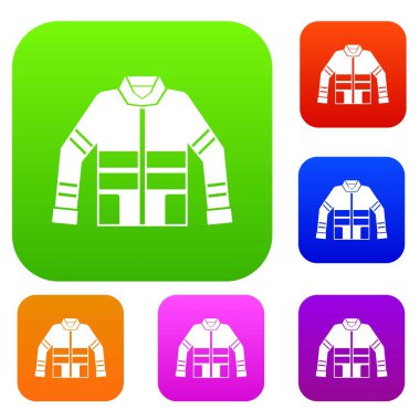 İtfaiyeci ceket koleksiyonu ayarla