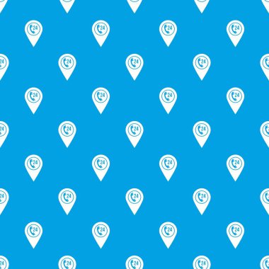 Harita göstergesi ile telefon yakışıklı desen kesintisiz mavi