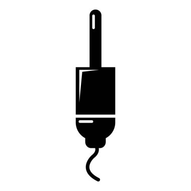 Jack kablo simgesi, basit tarzı