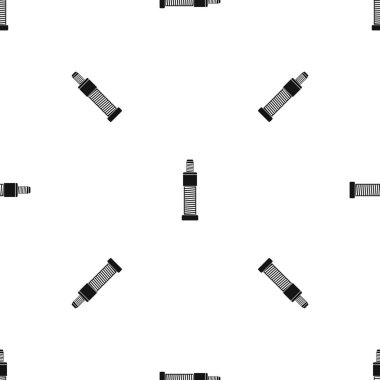 Vida ve cıvata sorunsuz siyah desen