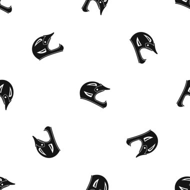 Bisiklet kask desen sorunsuz siyah