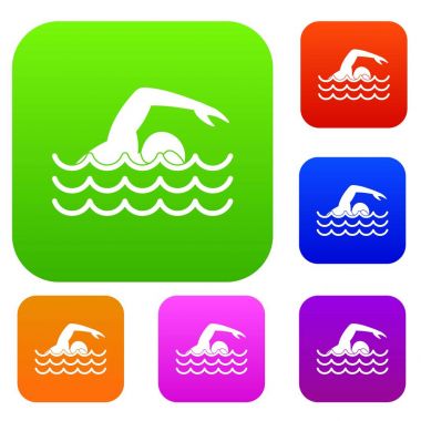 Yüzücü koleksiyonu ayarla