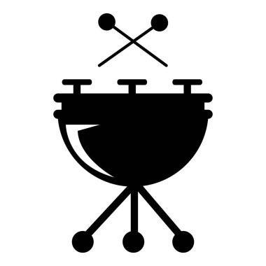 Davul simgesi, basit tarzı