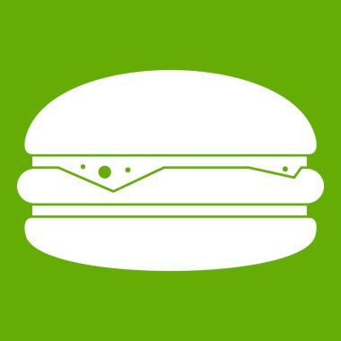 Burger simgesi yeşil