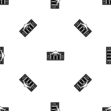 Banka Binası model sorunsuz siyah