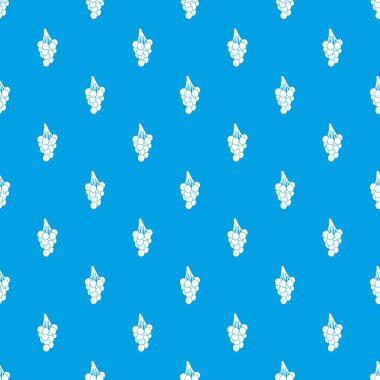 Üzüm desen kesintisiz mavi