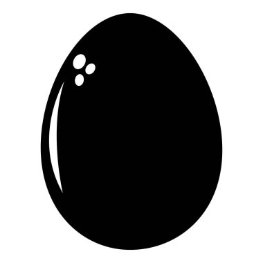 Yumurta simgesi, basit tarzı
