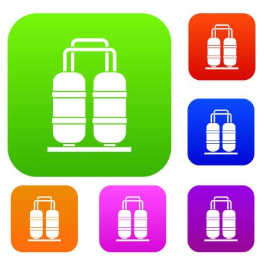 Petrol rafineri tesisi koleksiyonu ayarla