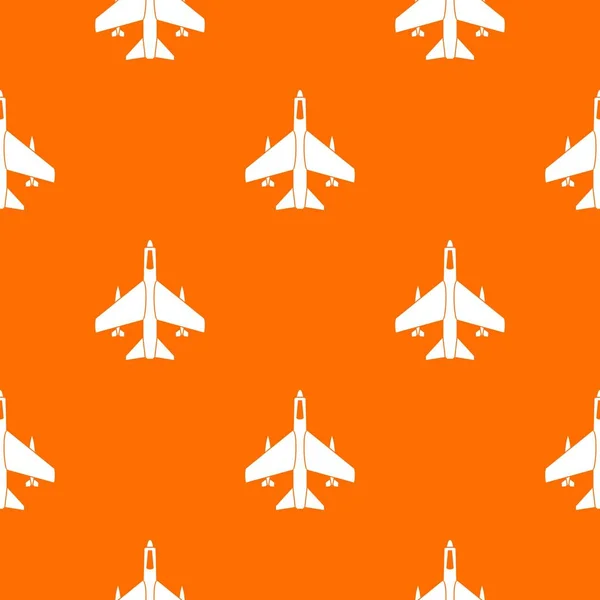 Modèle de jet de chasse armé sans couture — Image vectorielle